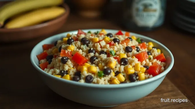 Cowboy Caviar Couscous Salad