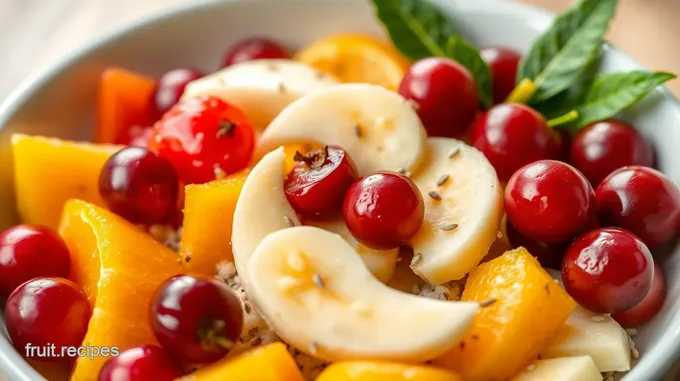 Easy Tropical Chia Fruit Salad