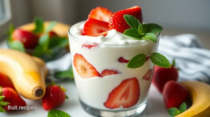 Strawberry Banana Yogurt Delight